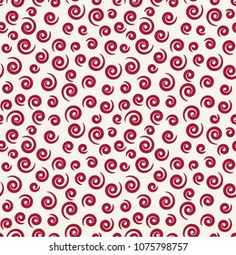 memphis style spiral seamless pattern
