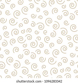 memphis style spiral seamless pattern