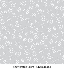 memphis style spiral seamless pattern