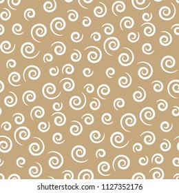 memphis style spiral seamless pattern