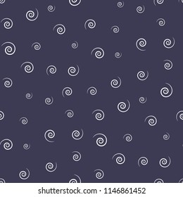 memphis style spiral seamless pattern