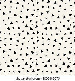 memphis style triangle seamless pattern