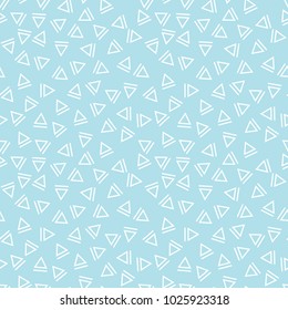 memphis style triangle seamless pattern