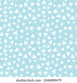 memphis style triangle seamless pattern