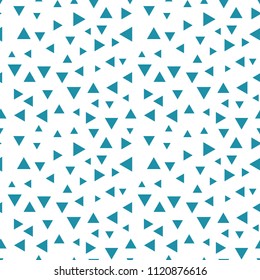 memphis style triangle seamless pattern