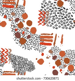 Memphis style. Vector pattern. 