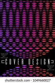Memphis template design for your business. Vector cover design. Can be used for poster, brochure, magazine, card, book, flyer, banner, anniversary. Trendy corporate style.
