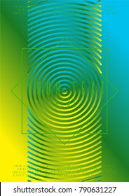 Memphis template design for your business. Vector cover design. Can be used for poster, brochure, magazine, card, book, flyer, banner, anniversary. Trendy corporate style.