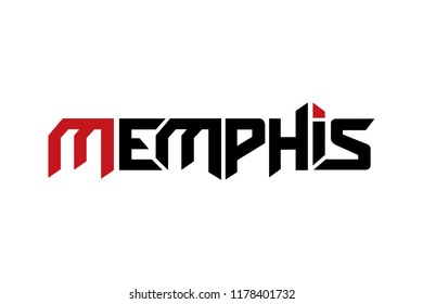 Memphis typography design vector, for t-shirt, poster and other uses