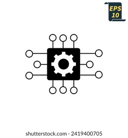 mems sensor icons  symbol vector elements for infographic web