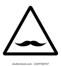 Men Area Symbol Sign ,Vector Illustration, Isolate On White Background Label. EPS10