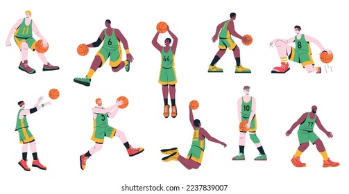 Dinossauro dos desenhos animados um jogador de basquete