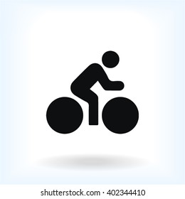 Men bicycle Icon