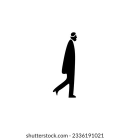 men black and white simple illustration vector file