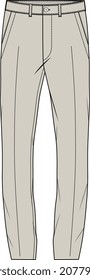 MEN AND BOYS CORPORATE WEAR PANTS AND BOTTOM WEAR VECTOR SKETCH