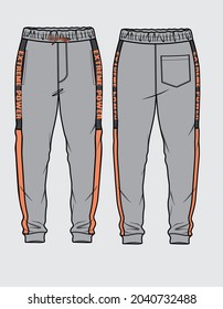 MEN AND BOYS JOGGERS WITH SIDE DETAIL