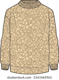 MEN AND BOYS WEAR CARDIGAN SWEATSHIRT AND SWEATER VECTOR ILLUSTRATION