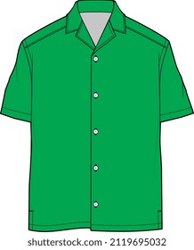 MEN AND BOYS WEAR HALF SLEEVE SHIRT VECTOR