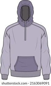 MEN AND BOYS WEAR HOODIES VECTOR SKETCH