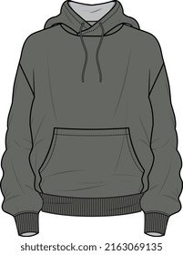 MEN AND BOYS WEAR HOODIES VECTOR SKETCH