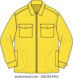 MEN AND BOYS WEAR JACKET WINTER WEAR VECTOR ILLUSTRATION