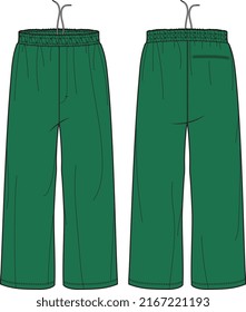 MEN AND BOYS WEAR TRACK JOGGERS AND TROUSERS VECTOR SKETCH