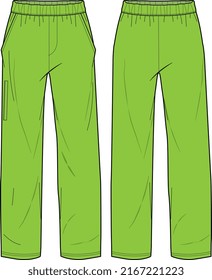 MEN AND BOYS WEAR TRACK JOGGERS AND TROUSERS VECTOR SKETCH