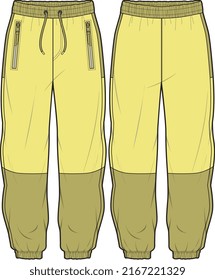 MEN AND BOYS WEAR TRACK JOGGERS AND TROUSERS VECTOR SKETCH