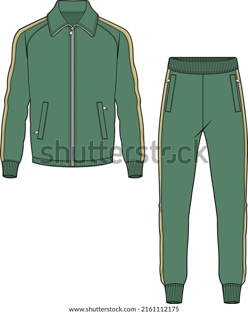 MEN AND BOYS WEAR TRACK
SUIT VECTOR