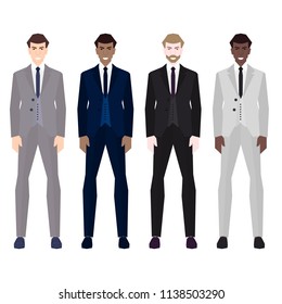 men in business dress code