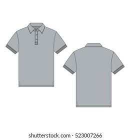 22,705 Polo shirt template Stock Vectors, Images & Vector Art ...