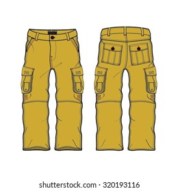 Cargo Pant Images, Stock Photos & Vectors | Shutterstock