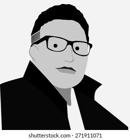 Men cartoon face