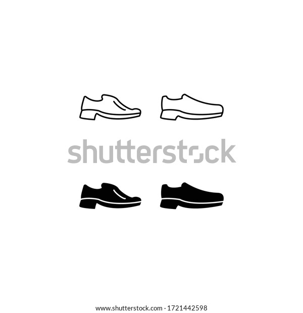 メン クラシック シューズ ウェディング アイコン 靴のアイコン分離型シンボルベクターイラスト 高品質の黒いスタイルのベクター画像アイコン ロゴ ウェブ Ui モバイルアプリに適しています ベクター画像 のベクター画像素材 ロイヤリティフリー