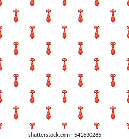 Men classic tie pattern. Cartoon illustration of men classic tie vector pattern for web