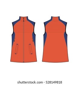 Men Climbing Vest or Jacket Template