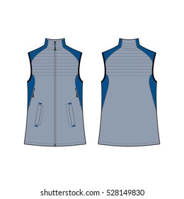 Men Climbing Vest or Jacket Template
