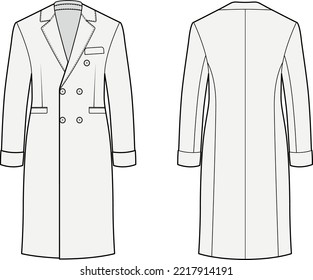 9,048 Long Coat Stock Vectors, Images & Vector Art | Shutterstock