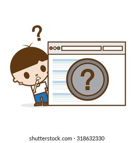 Men confuse the new Website