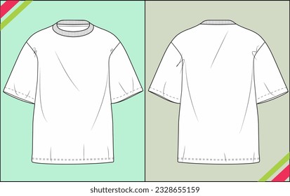 MÄNNER-KREDITE-SCHLAGFLACHEN-FASHION-TEMPLATE TECHNISCHER ILLUSTRATION