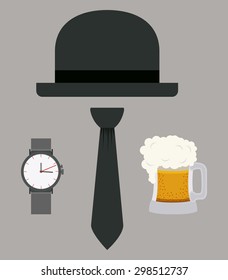 Men digital design, vector illustration eps 10