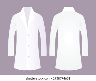 Men elegant coat, vector  illustration