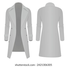 Cubierta elegante para hombres, ilustración vectorial