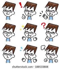 Men expression