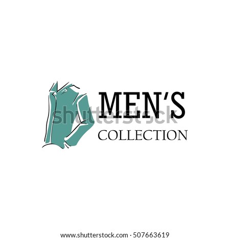 Men Fashion Logo Design Template Stock Vector (Royalty Free) 507663619