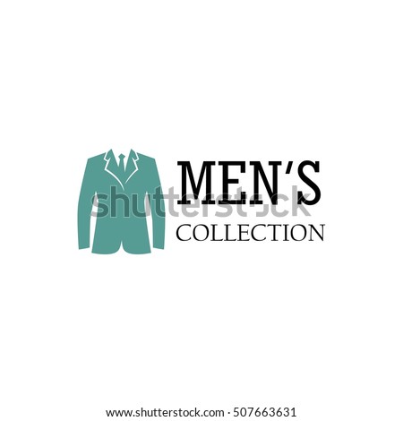 Men Fashion Logo Design Template Stock Vector (Royalty Free) 507663631