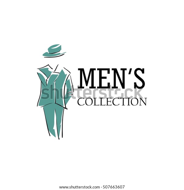 Men Fashion Logo Design Template Stock Vector Royalty Free