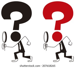 Men follow the mystery