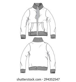 Men Front Open Sport Jacket 