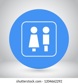 men girl vector icon eps 10